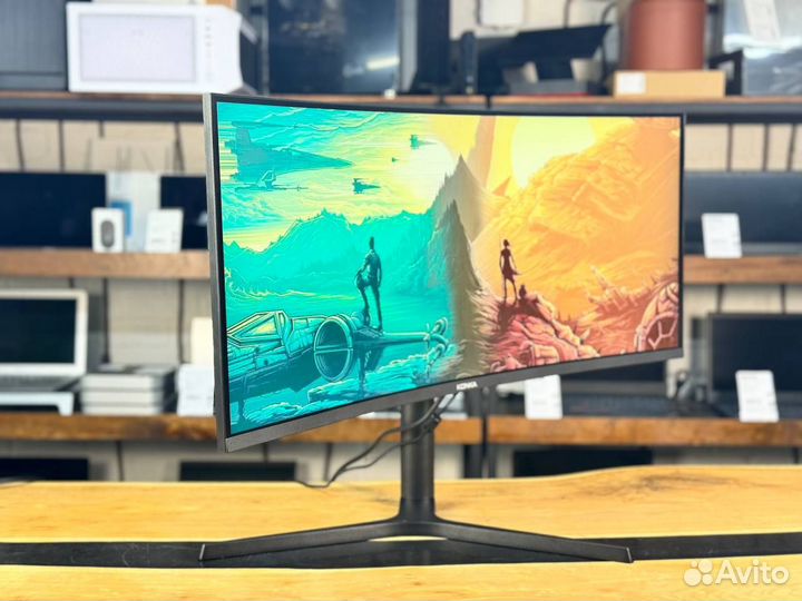 Игровой монитор Konka 34 дюйма 144Hz 2K