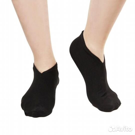 Хлопковые носочки beajoy черный L
