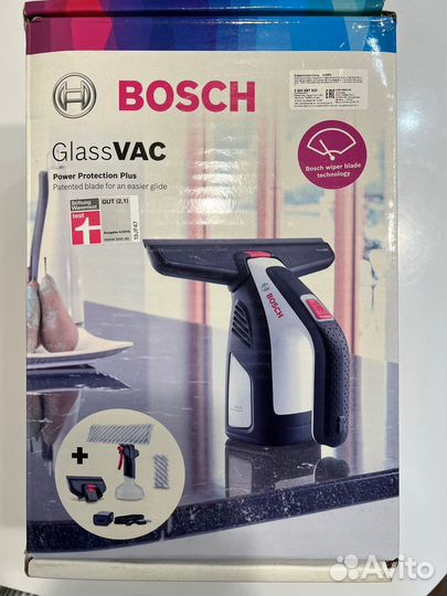 Стеклоочиститель аккумуляторный Bosch GlassVac