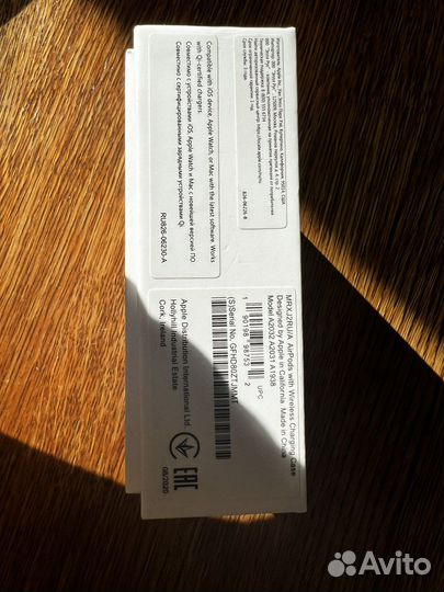 Наушник apple airpods левый