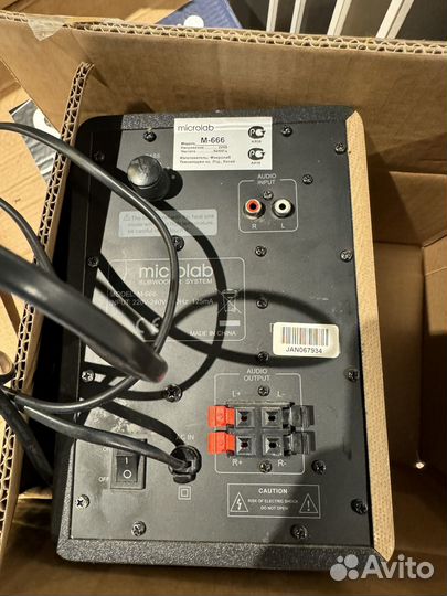 Microlab M-666 колонки акустика