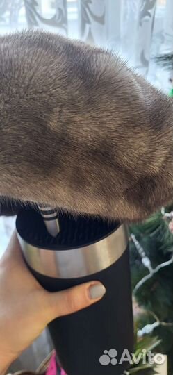 Берет женский норковый