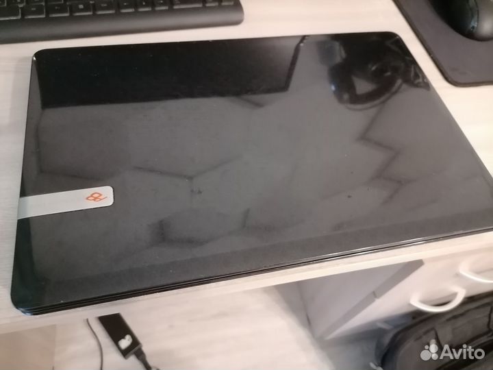 Ноутбук на запчасти packard bell
