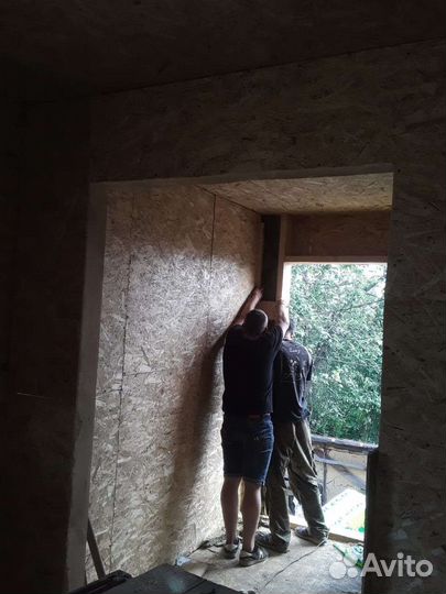 Строительство домав забор крыши