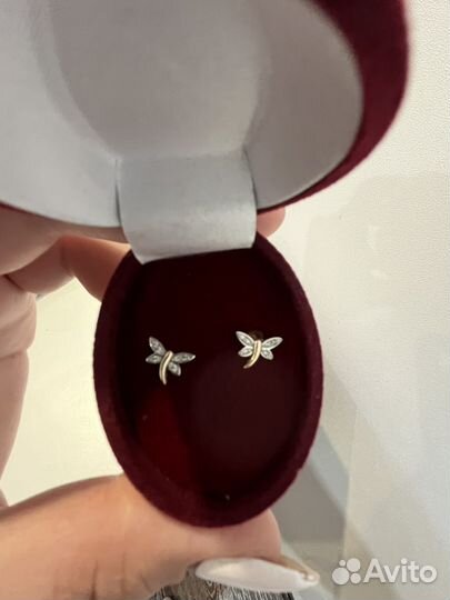 Золотые серьги для девочки