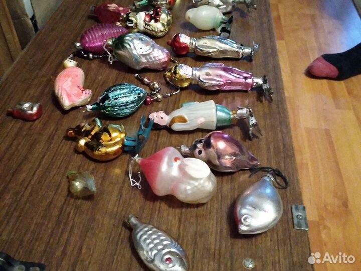 Елочные игрушки СССР