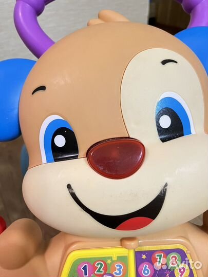Каталка-ходунки Fisher-Price Ученый Щенок