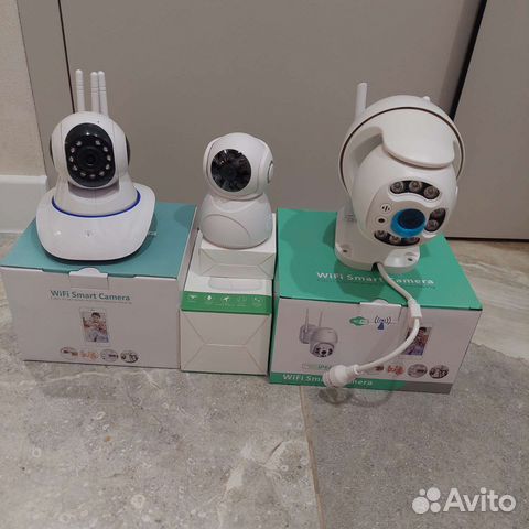 Камера видеонаблюдения wifi домашняя, уличная