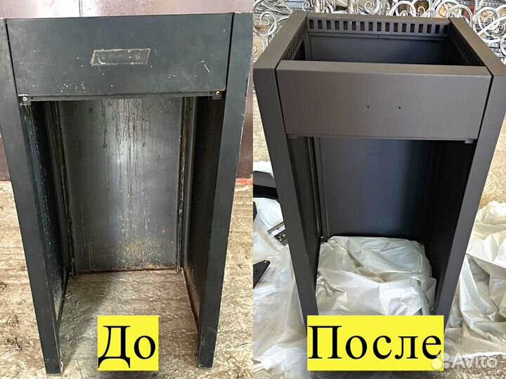Пескоструйная обработка и порошковая покраска