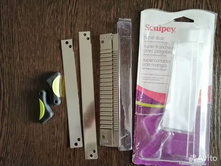 Набор лезвий для полимерной глины. Бронь