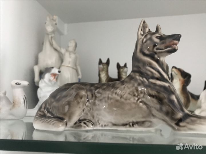 Овчарка статуэтка СССР