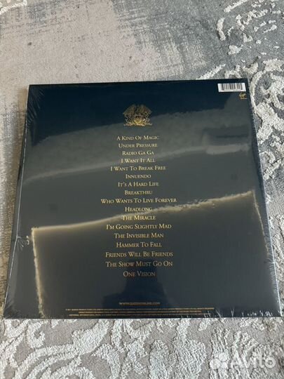 Пластинки Queen новые 2lp