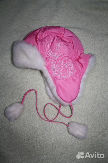 Шапка зимняя на девочку р-р 54