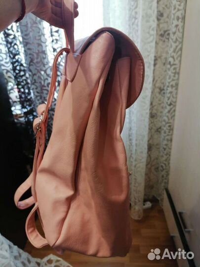 Рюкзак женский, розовый