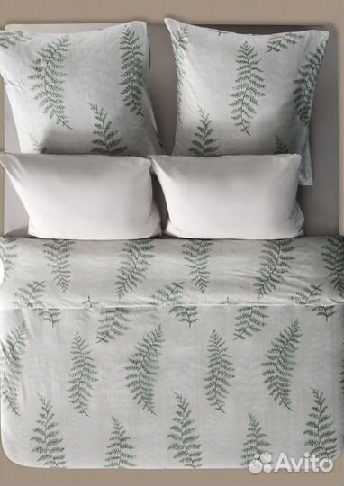 Белье постельное двуспальное поплин, хлопок 100