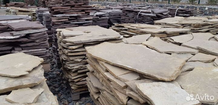 Песчаник дикий природный камень для фасадов
