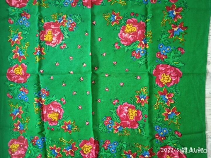 Платки и шали новые павлопасадские СССР, винтаж