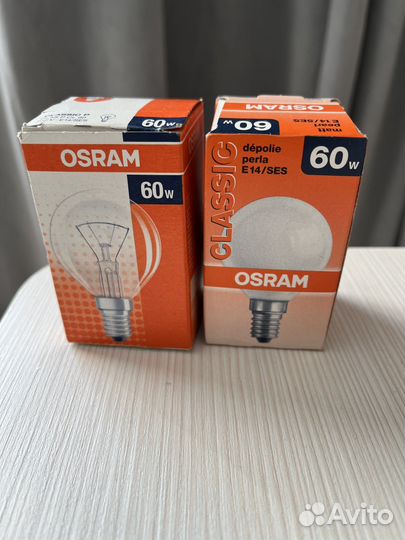 Лампа накаливания и фитолампа