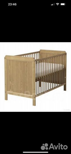 Детская кровать IKEA leksvik икея лексвик