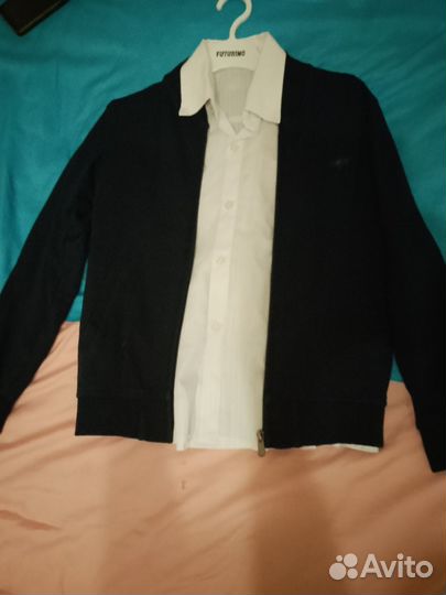 Кофта с рубашкой