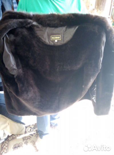 Мужская коженная дубленка