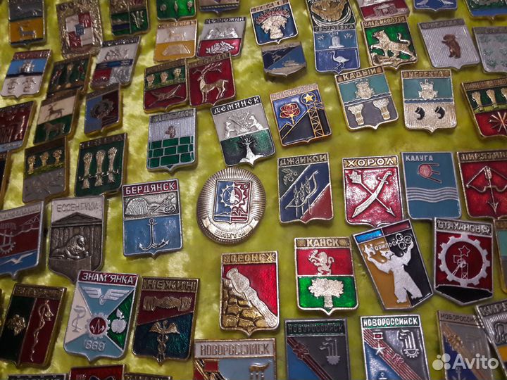 Значки города СССР