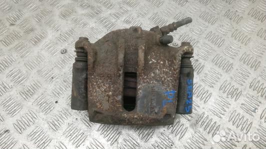 Суппорт тормозной передний левый renault scenic 2