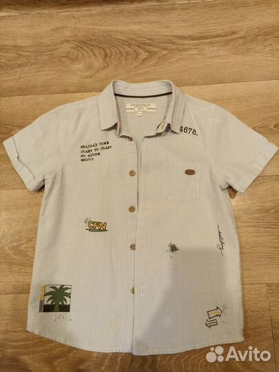 Рубашка на мальчика 128