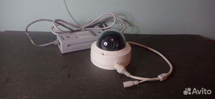 IP камера уличная купольная + POE инжектор