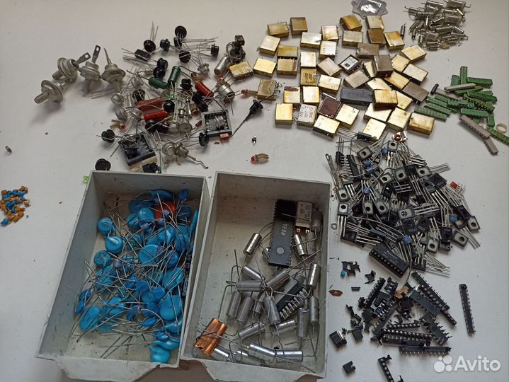 Радиодетали СССР, срезка и новые, цена за лот
