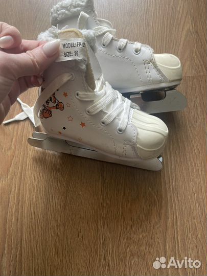 Коньки детские двухполозные