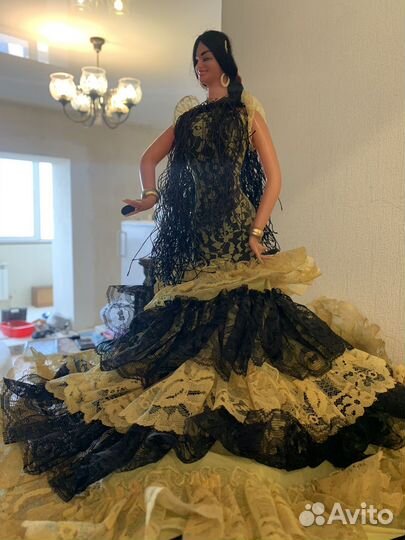 Коллекционная кукла испанка Марин