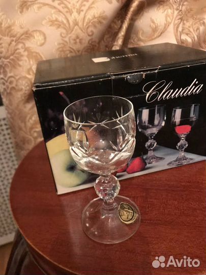 Шесть рюмок Bohemia 50 мл, новые, в коробке