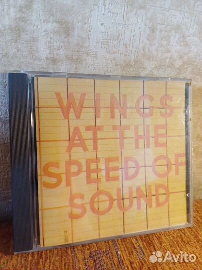Cd-диск Wings AT the speed of sound