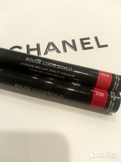 Губная rouge coco stylo и подводка chanel