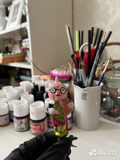 Елочные игрушки реставрация