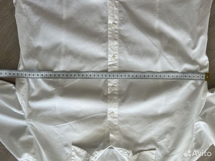 Рубашка белая женская Zara и Mango 44-46