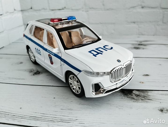 Бмв х7 металлическая машинка bmw x7 дпс