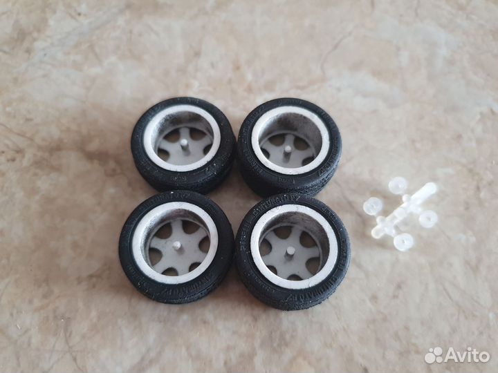 Диски от toyota mark 2 tourer v aoshima 1:24