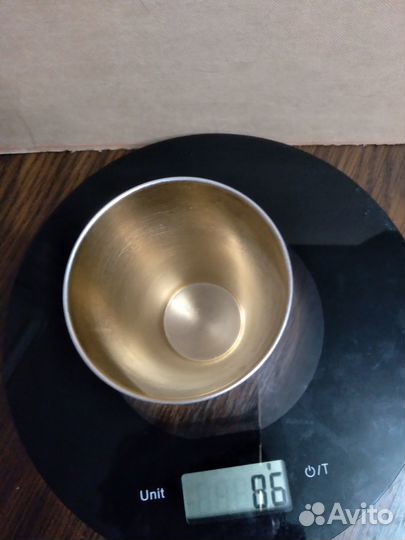 Стопка серебро 875