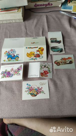 Мини открытки СССР