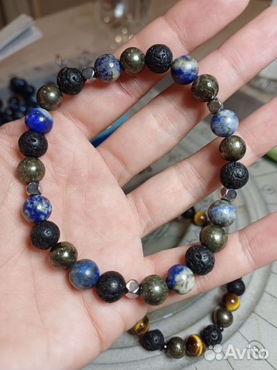 Сет мужских браслетов на заказ