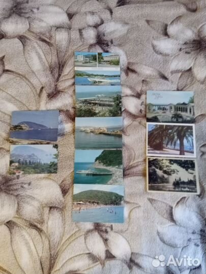 Открытки городов Цветн и Ч/Б СССР 1950-х - 1980-х