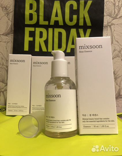 Mixsoon. Bean Essence Новая 50ml. Сыворотка, Корея