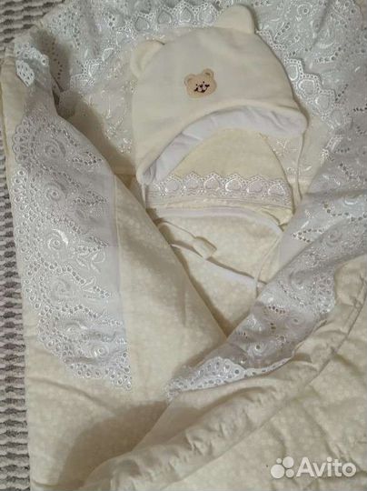 Конверт на выписку весна