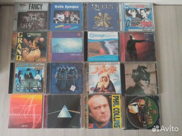 Диски с зарубежной музыкой