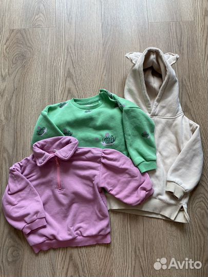 Пакет одежды девочке 92