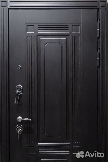 Входная стальная дверь Кондор Мадрид (беленый дуб)