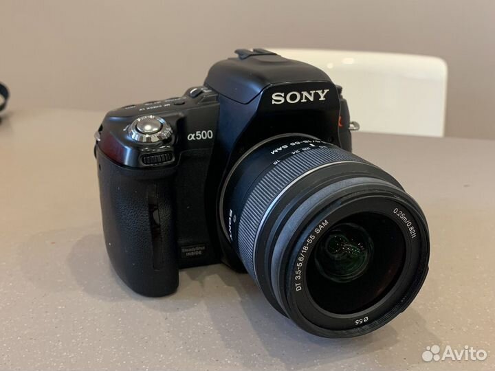 Зеркальный фотоаппарат sony dslr-A500