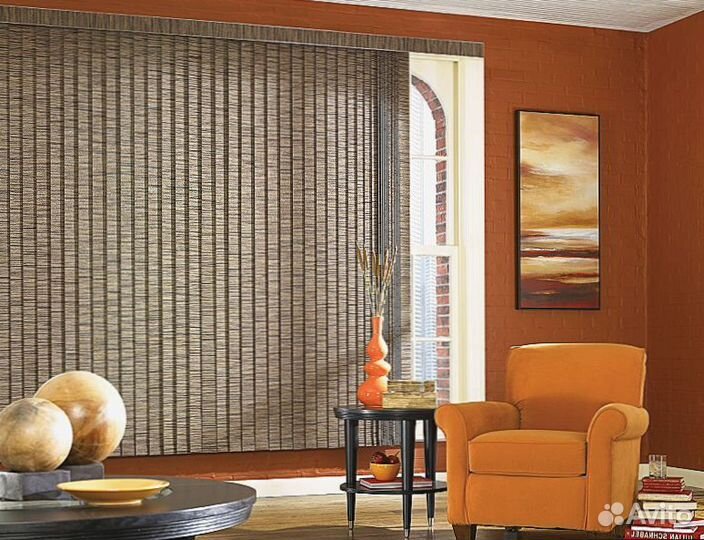 Жалюзи вертикальные, римские
